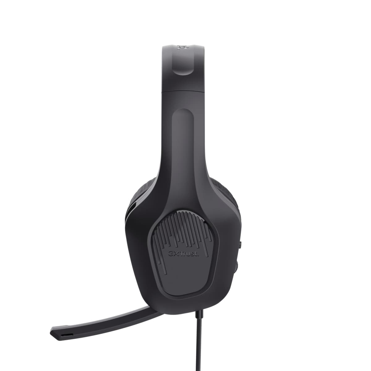 418 Rayne Lightweight Gaming Headset for PC Xbox PS4 PS5 Switch Mobile, 50mm Drivers, 3.5mm Connection, Foldable Microphone, 2m Over-Ear Wired Headphones, Black — view 12