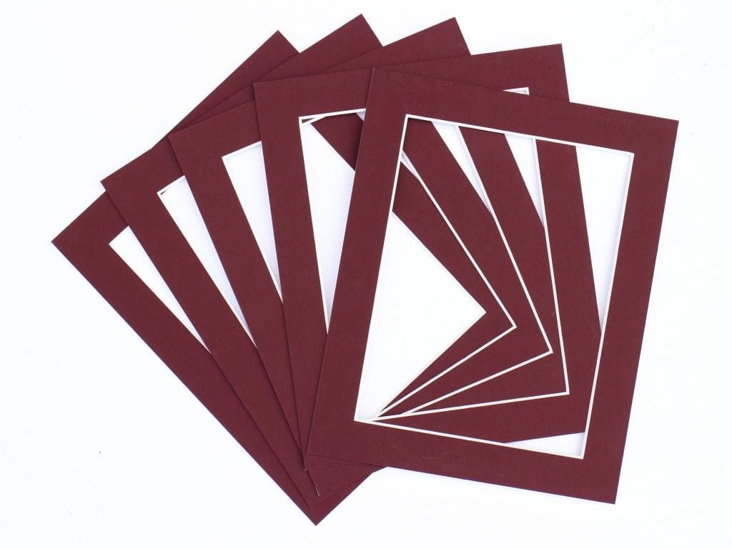 Frame Company Pack of 10 Black Mounts 14x11 for A4 *Choice of Colours* — view 10