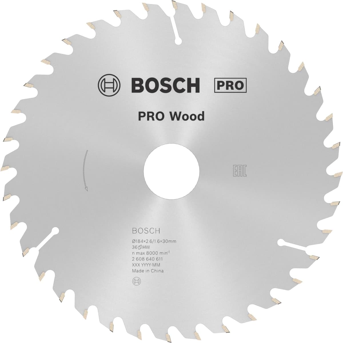 Bosch Professional 2 608 641 184 - Hoja de sierra circular Optiline Wood - 190 x 30 x 2,0 mm, 16 (pack de 1) — view 7