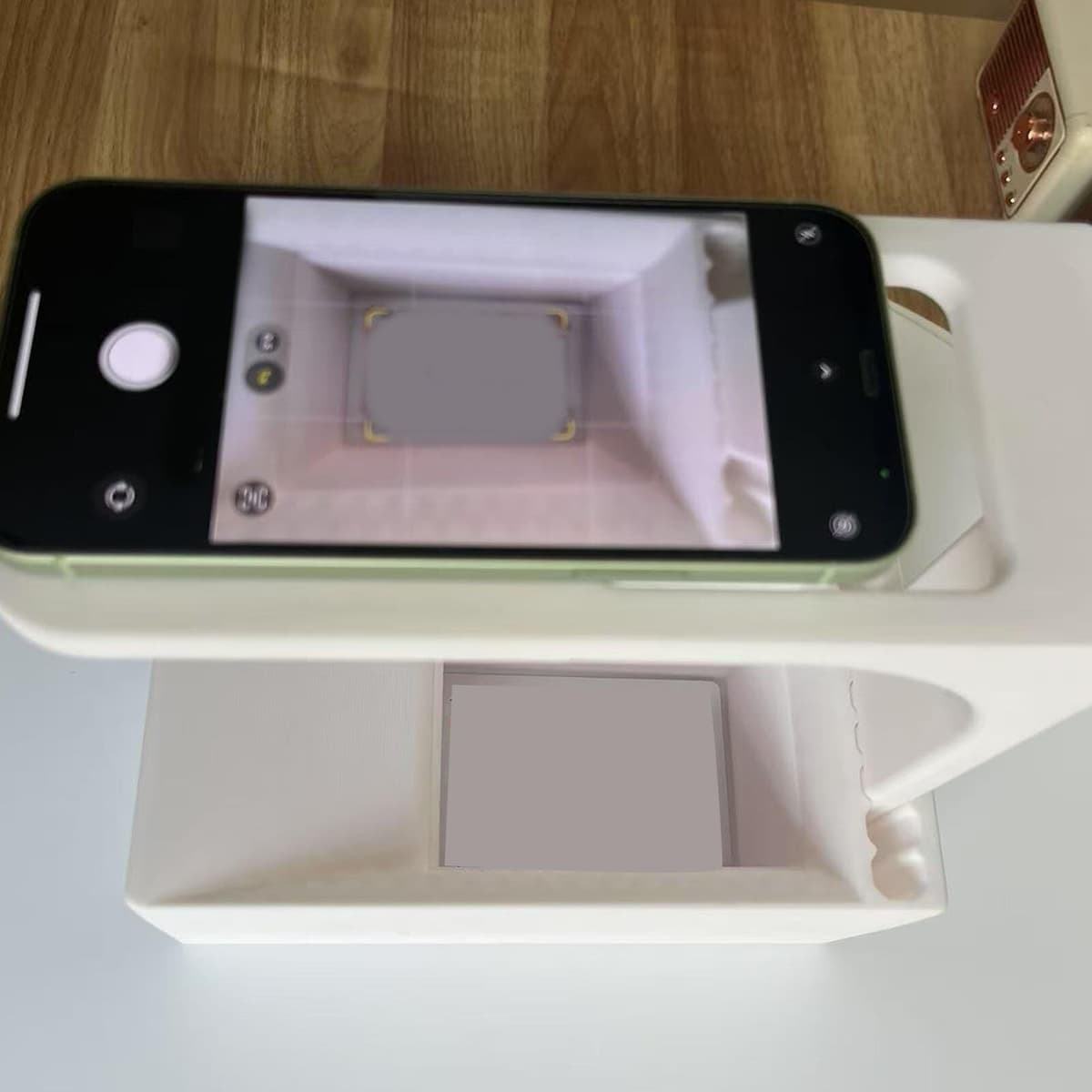 Hamwesh Escáner de Tarjetas , Tarjetero de Plástico de Escaneo Eficiente con Ranura para Tarjetas para la Aplicación Box — view 2