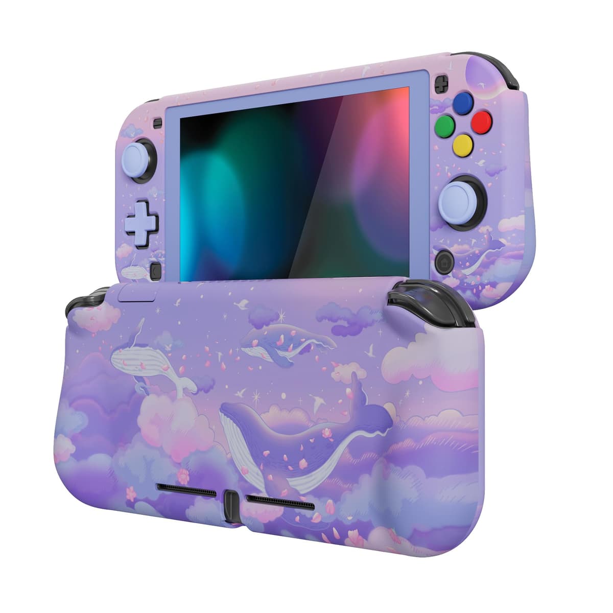 playvital ZealProtect Protective Case for Nintendo Switch Lite, Hard Shell Grip Cover for Nintendo Switch Lite w/Screen Protector & Thumb Grip Caps & Button Caps - Antique Yellow — view 125