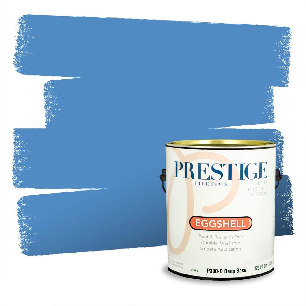 PRESTIGE Paints Interior Paint and Primer In One, 1-Gallon, Semi-Gloss, Comparable Match of Valspar* Dewdrop* — view 1151