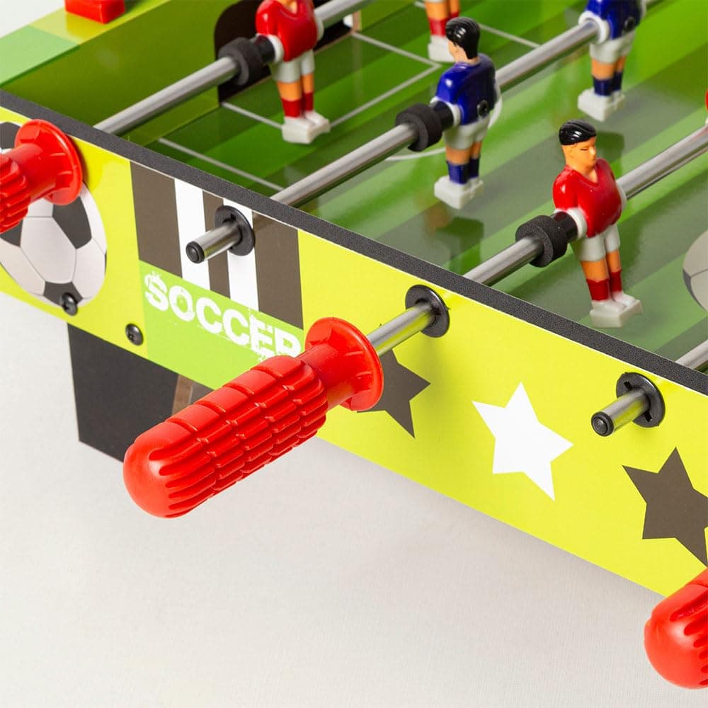 ColorBaby 85435 Mesa de futbolín Infantil, 60x32x14 cm, 2 Jugadores, Marcadores manuales, De Madera Resistente, Juegos de Mesa, Futbolines para niños, 6 años y mas — view 7