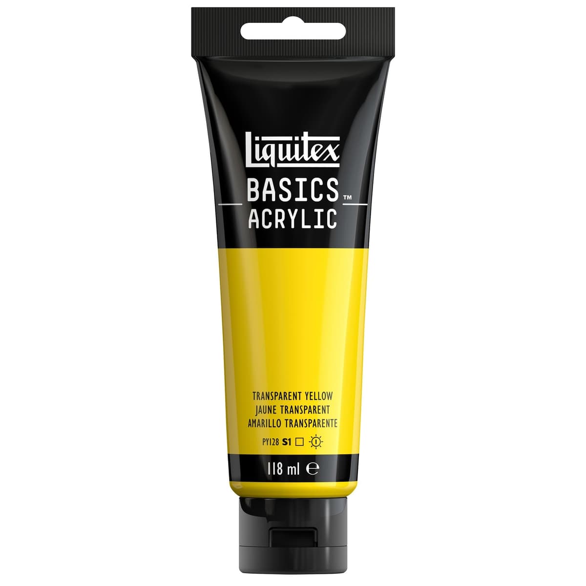 LIQUITEX Basics Acrylic Paint, Mars Black, 118 ml Tube — view 166