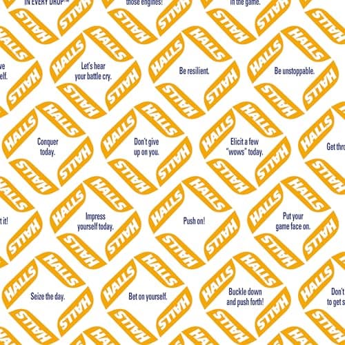 HALLS Honey Lemon Flavour Cough Drops, Throat Lozenges, Sore Throat Relief, Mentho-Lyptus, 80 Lozenges, Prepared in Canada — view 5