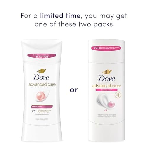 Dove Advanced Care Antiperspirant Deodorant Stick Beauty Finish for Helping Repair Skin Barrier After Shaving, with 72-Hour Sweat & Odor Protection, 2.6 oz — view 2