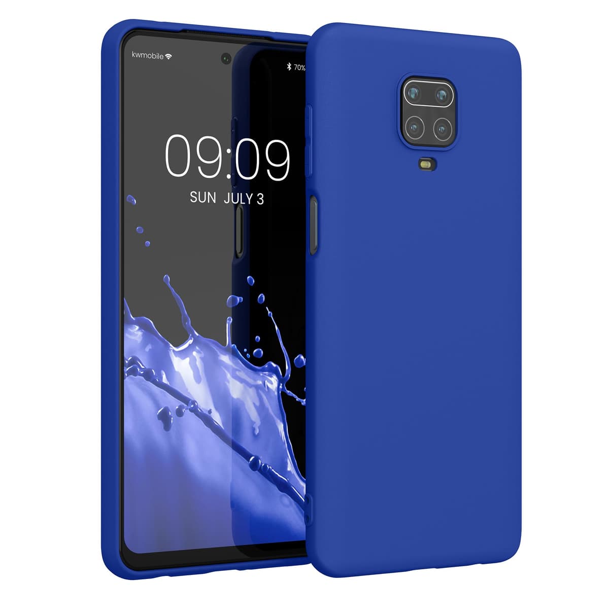 kwmobile Carcasa Compatible con Xiaomi Redmi Note 14 Pro 5G / Poco X7 Funda - Funda Ultrafina de TPU con Bordes elevados - Lavanda Metalizado — view 32