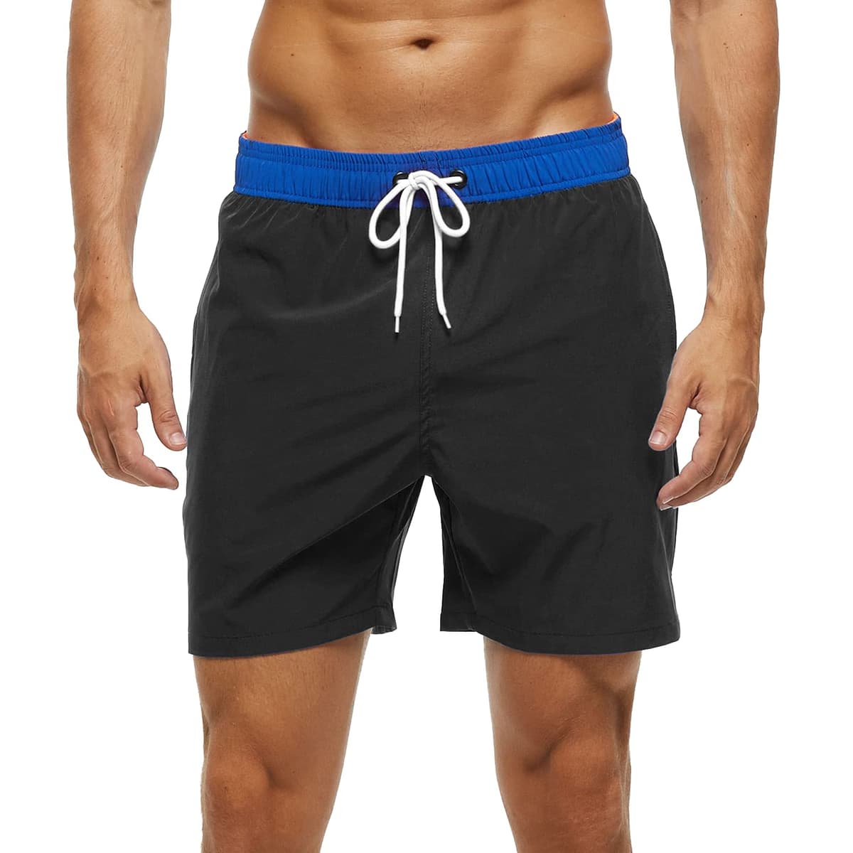 Bañador Hombre 2 en 1 Bañador de Secado Rápido con Forro de Malla y Cordón de Ajuste para Playa Bañador Casual Impermeable para Piscina Verano — view 29