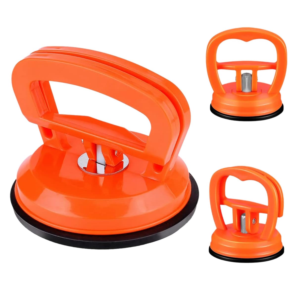 Car Dent Puller, 3 Pack Dent Removal Tool with High Strength Suction Cups Car Dent Remover Dent Removal Kit for Car Surface,Glass,Tiles Lifting and Objects Moving (1 Large+2 Small)