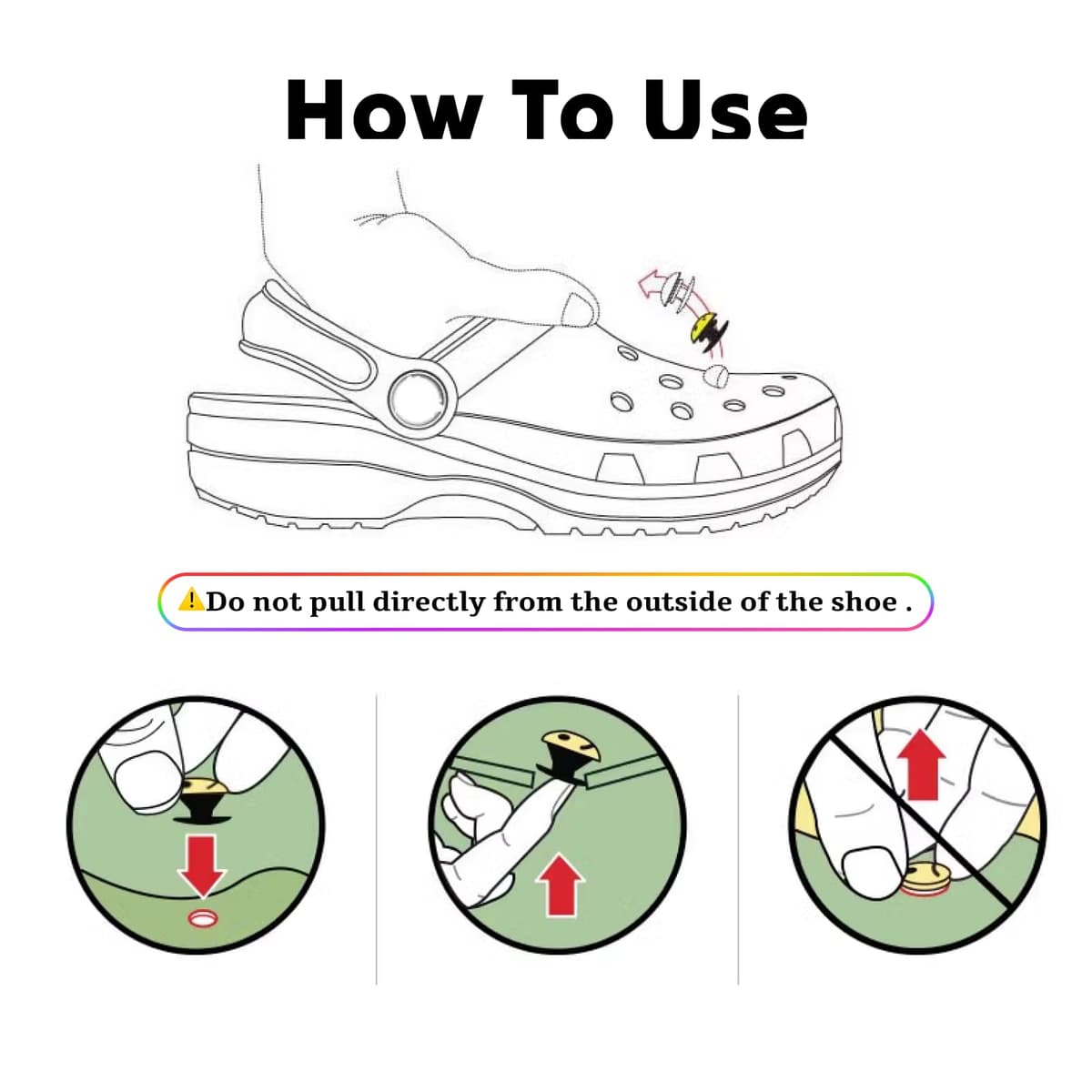 RowGlow 37pcs Zapatos Charm Pins Adornos Para Croc Shoe Charm Accesorios Diy — view 5