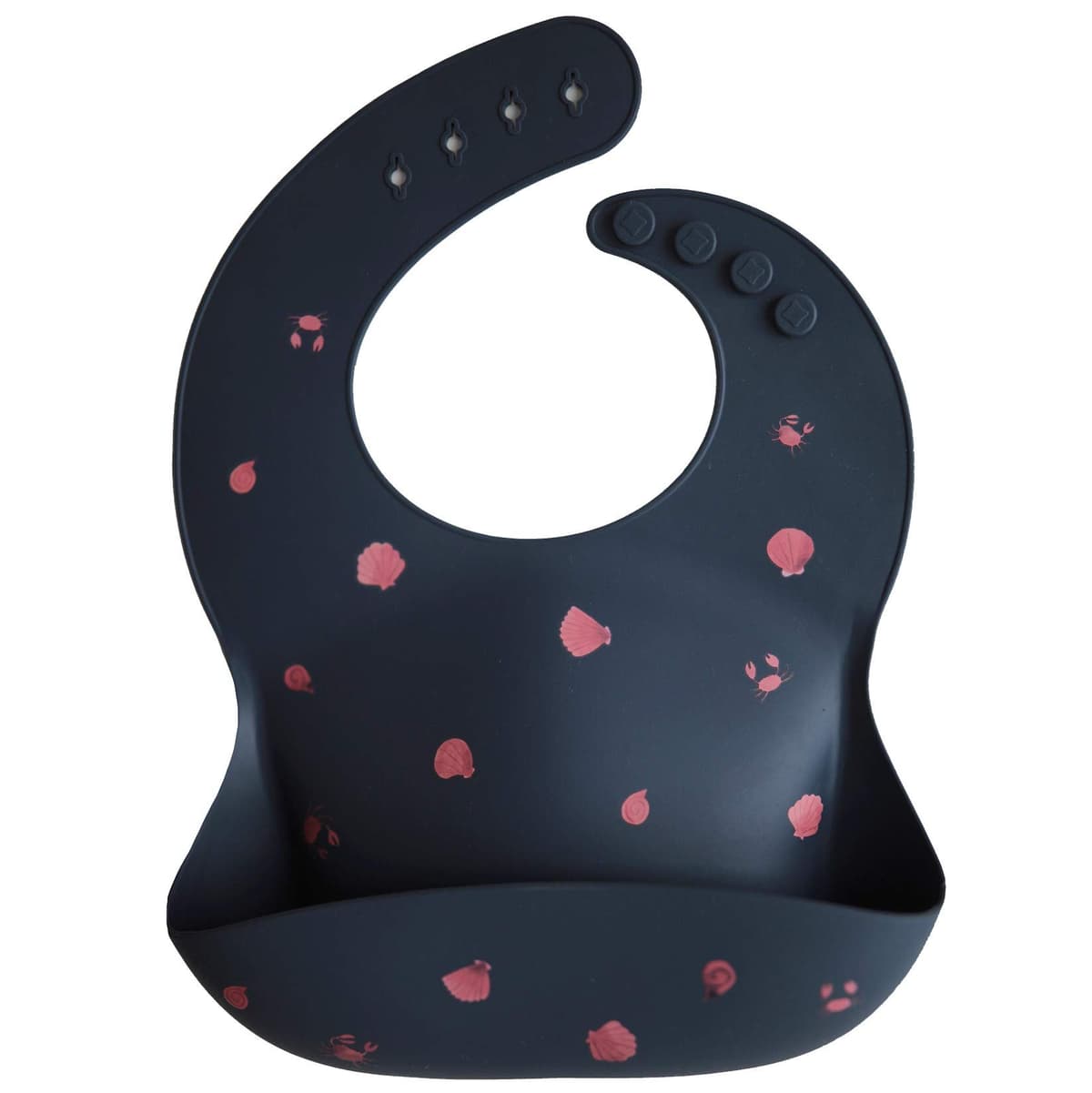 mushie Babero de Silicona para Bebés | Baberos de Alimentación con Bolsillo | Fáciles de Lavar | 4 Tamaños Ajustables | Sin BPA | Accesorio Durable para Niños Pequeños y Niñas | — view 15