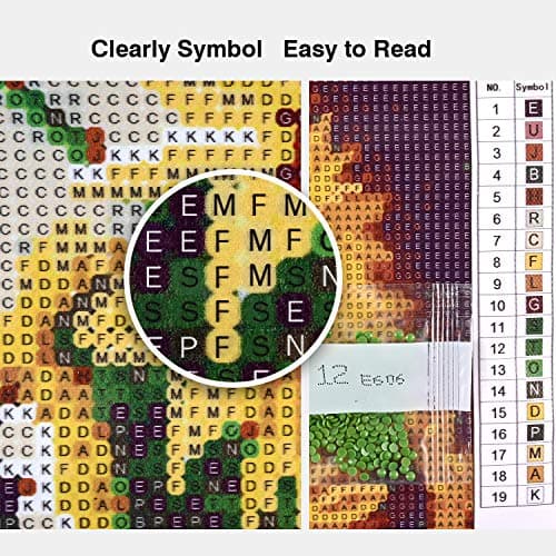 KTHOFCY 5D DIY Diamond Painting Kits for Adults, Sewing Machine and Flowers Full Drill Embroidery Cross Stitch Crystal Rhinestone Paintings Pictures Arts Wall Decor Painting Dots Kits 11.8X11.8 inch — view 5