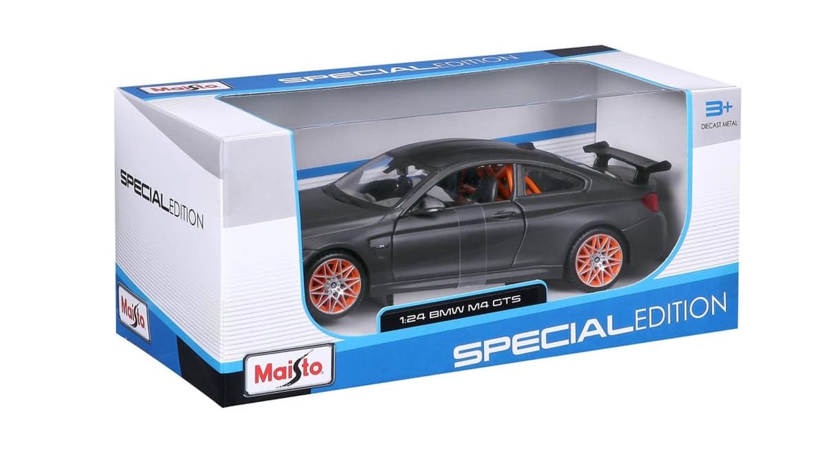 Bburago - BMW M4 GTS - Modelo de Coche Realista a Escala 1:24, Licencia Oficial BMW, Edad Recomendada 3+ Años — view 4