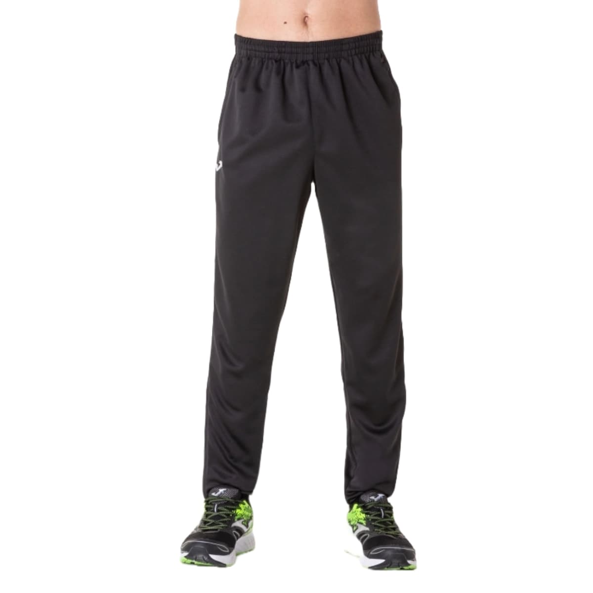 Joma - Pantalón Deportivo Hombre, 6XS - 3XL - Ideal para Entrenamiento, Bajos y Bolsillos con Cremallera - Ajuste de Cintura Elástica con Cordón - Staff