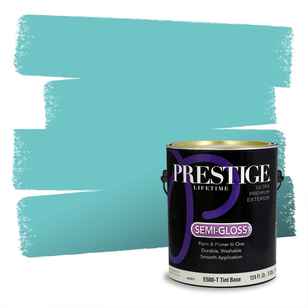 PRESTIGE Paints Interior Paint and Primer In One, 1-Gallon, Semi-Gloss, Comparable Match of Valspar* Dewdrop* — view 1414
