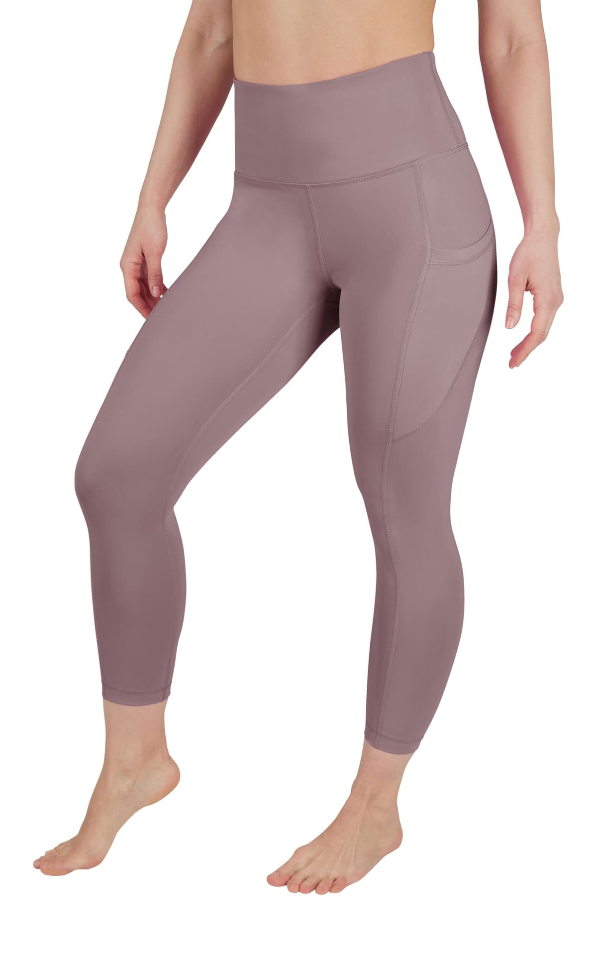 90 Degree By Reflex Womens High Waisted Leggings Capri Workout Yoga Pants — view 11