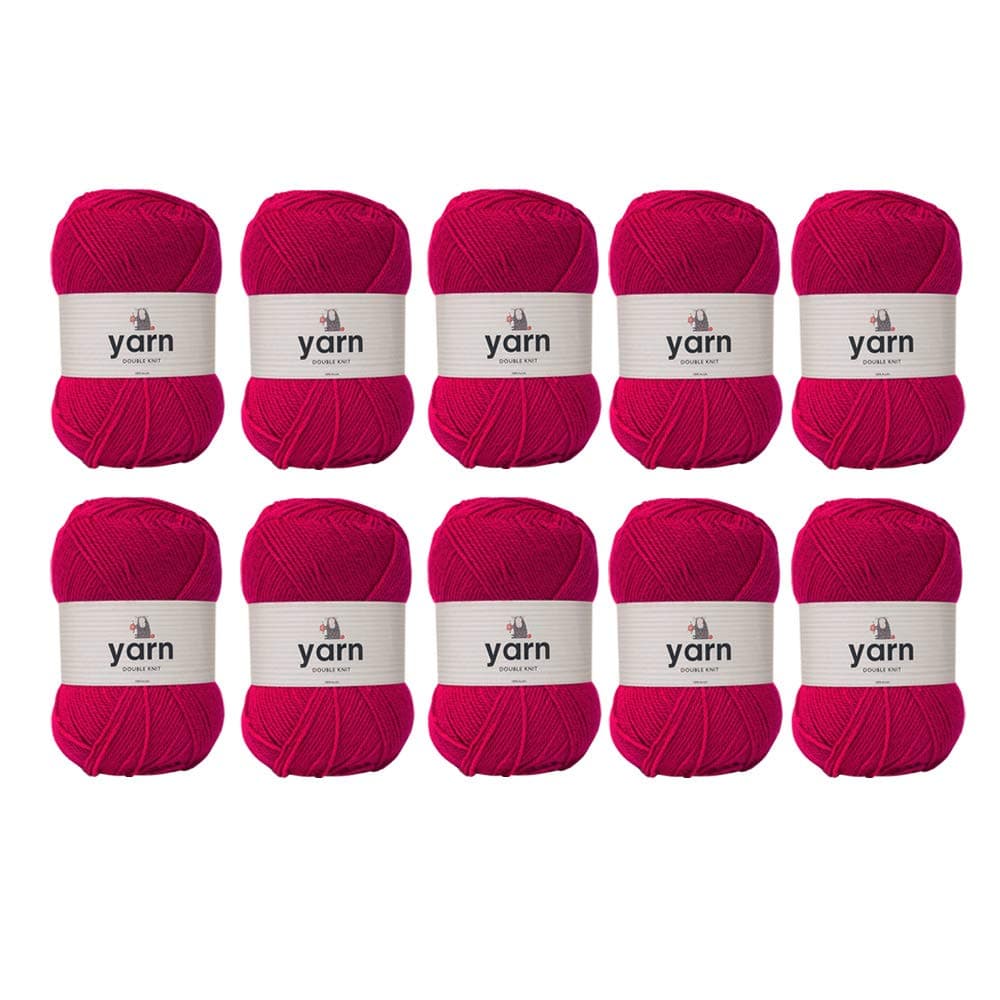 Korbond DK Beige Yarn - 100g Acrylic Wool - Lightweight, Hypoallergenic & Durable Double Knit Crochet Yarn Knitting Wool (290m Total) — view 87
