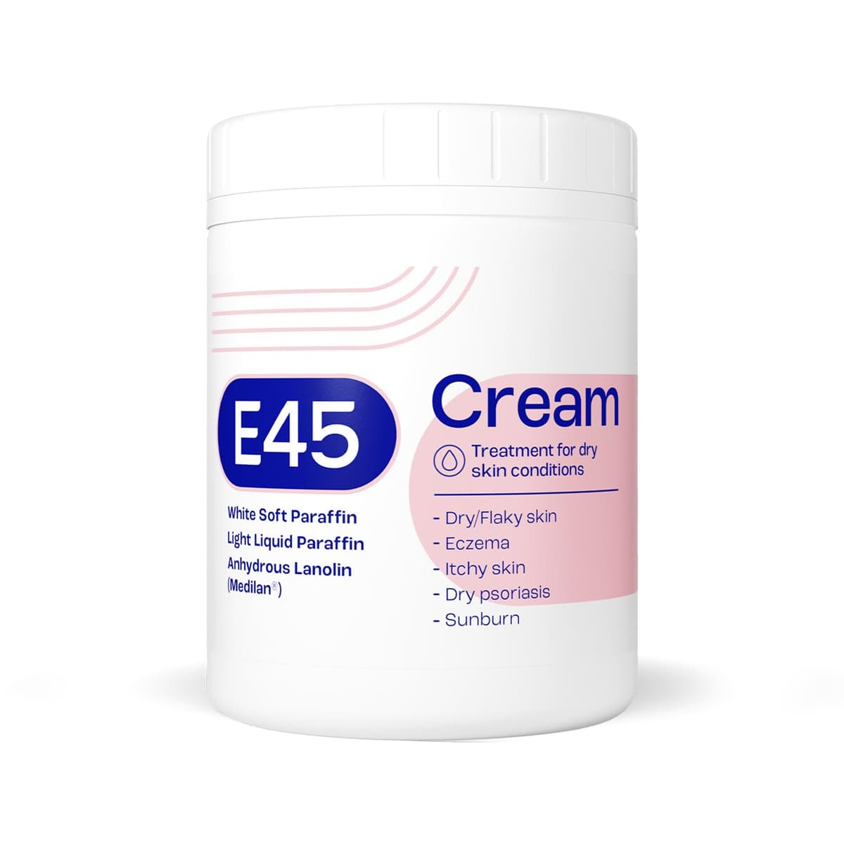 E45 Moisturising Cream 500g - Emollient Lotion for Dry, Itchy & Sensitive Skin - Soothing Eczema Relief Cream - Non-Greasy, Fast Absorbing, Dermatologically Tested Formula — view 21