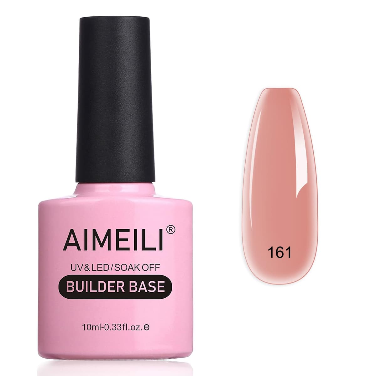 AIMEILI Gel Uñas Constructor Base Coat y Builder Gel 7 en 1 Nail Extensión Esmaltes Semipermanentes de Uñas UV LED Building Base 10ML — view 34