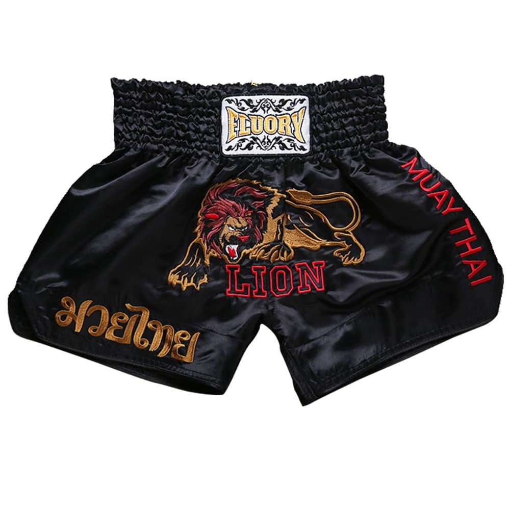 FLUORY Muay Thai Shorts, MMA Fight Shorts Ropa de Entrenamiento Jaula Lucha Grappling Artes Marciales Kickboxing Shorts Ropa — view 62