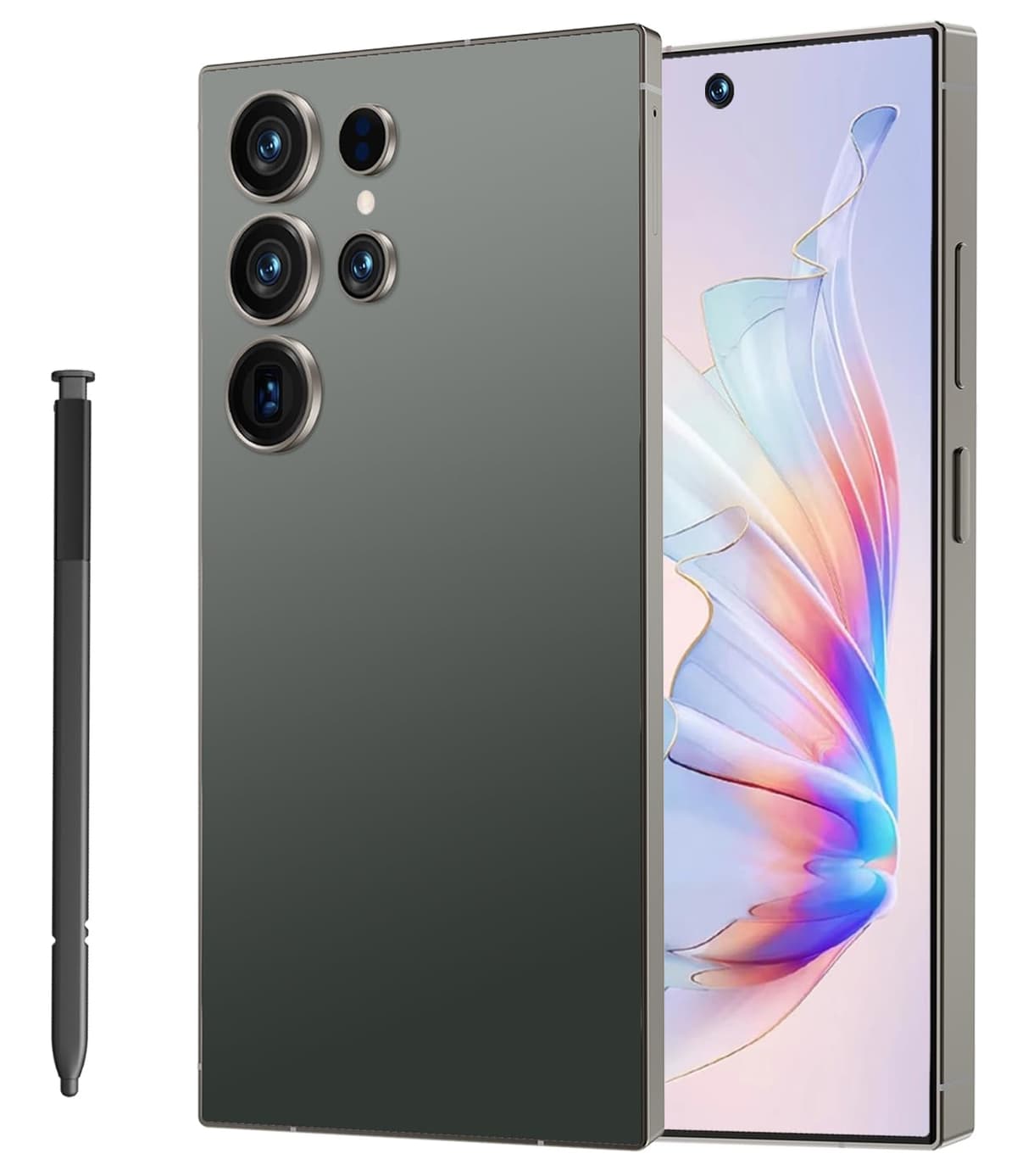 Liibao I26 Ultra Unlocked Cell Phone,12+512GB 5G Unlocked Phone, 6.99" HD Screen Smartphone Built in Pen Android 14 Battery 7000mAh, Dual SIM/Face ID/Fingerprint Lock/GPS (Black) — view 15