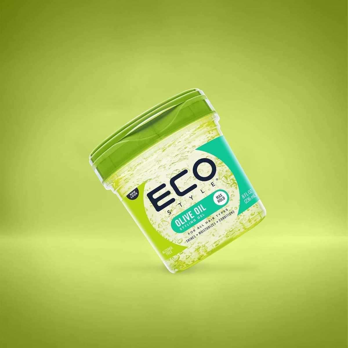 Eco Style Olive Oil Eco Styler Hair Gel, Hydrate and Style, Alcohol-Free, 236 ml (Pack of 1) — view 4