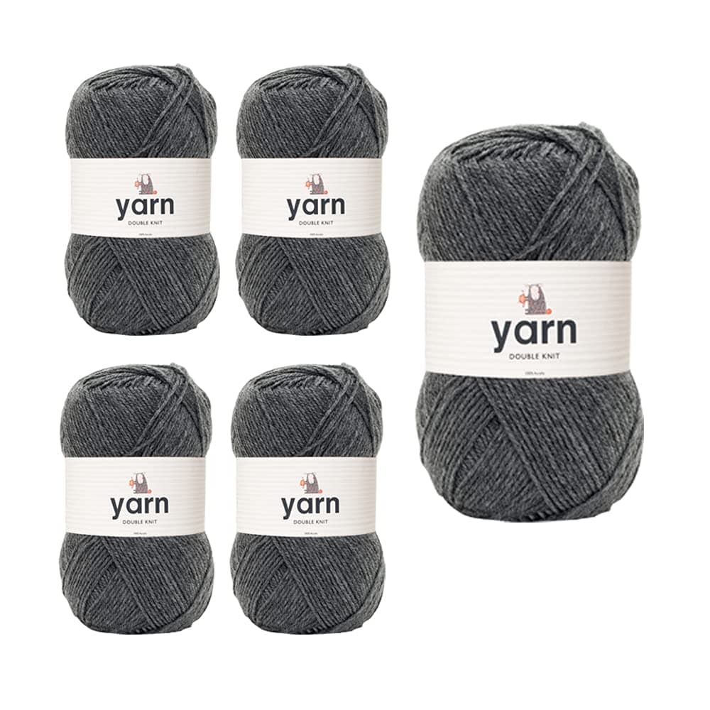 Korbond DK Beige Yarn - 100g Acrylic Wool - Lightweight, Hypoallergenic & Durable Double Knit Crochet Yarn Knitting Wool (290m Total) — view 119