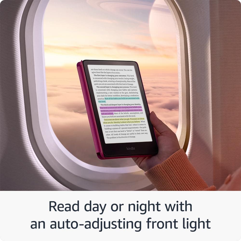 Certified Refurbished Amazon Kindle Colorsoft Signature Edition (newest gen) | With colour display, auto-adjusting front light, wireless charging and long battery life – 32GB — view 5