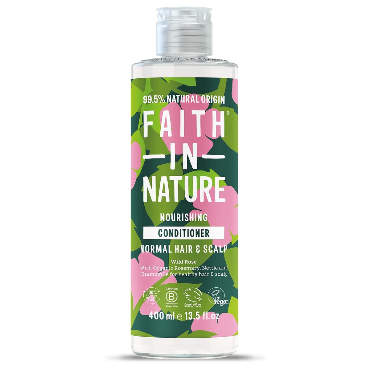 Faith In Nature Organic Coconut Conditioner, Hydrating for Dry Hair & Scalp, Vegan & Cruelty Free, No SLS, Silicones or Parabens, 400ml — view 16