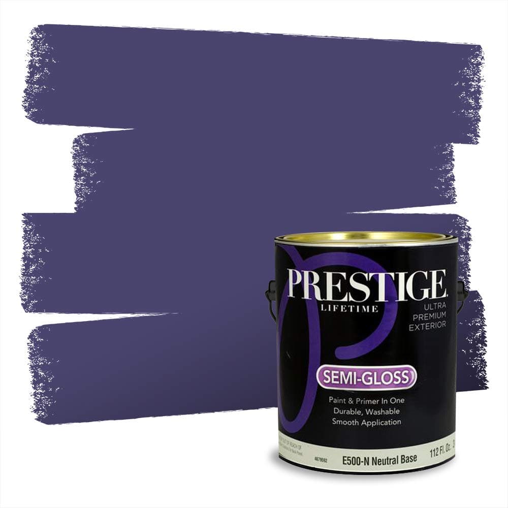 PRESTIGE Paints Interior Paint and Primer In One, 1-Gallon, Semi-Gloss, Comparable Match of Valspar* Dewdrop* — view 1210