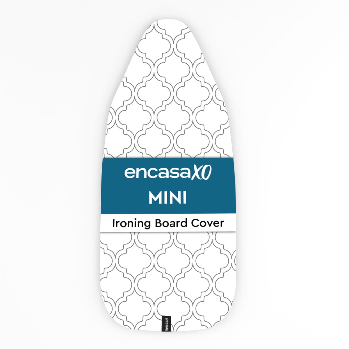 Encasa XO Ironing Board Covers and pad 125x46 cm- Thick 3mm Felt Padding, Drawstring Tightening & Lock, Heat Reflective, Scorch & Stain Resistant, for Wide Ironing Board - Big Leaves Green — view 26