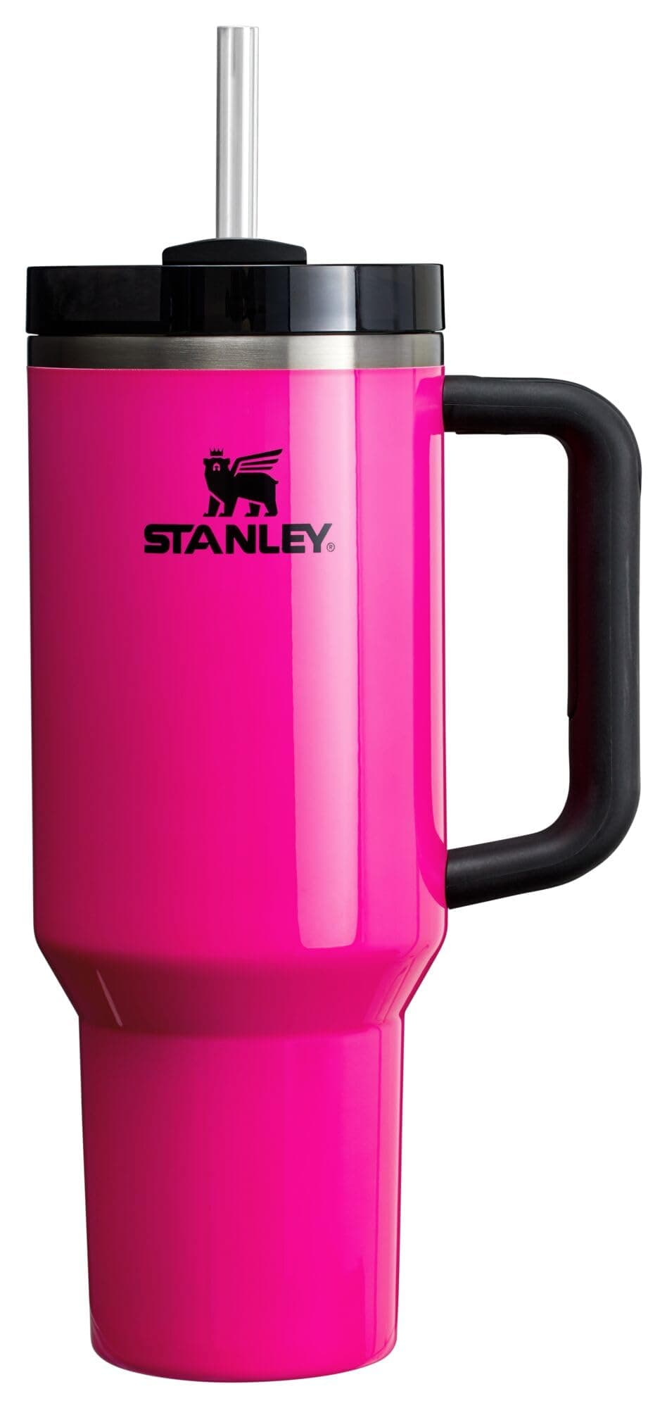 Stanley Quencher - Vaso H2.0 con mango - 1200 ml - Tapa de rosca con pajita incluida - Antifugas y portavasos de coche compatible para viajes - Vaso térmico de acero — view 62