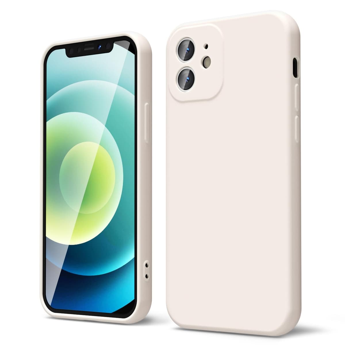 oakxco for iPhone 17 Pro Max Phone Case Liquid Silicone, Cute Thin Slim Grip Soft Rubber Gel for Women Men, Smooth Matte TPU Plain Solid Color Girly Simple Case with Camera Cover, Light Pink — view 72
