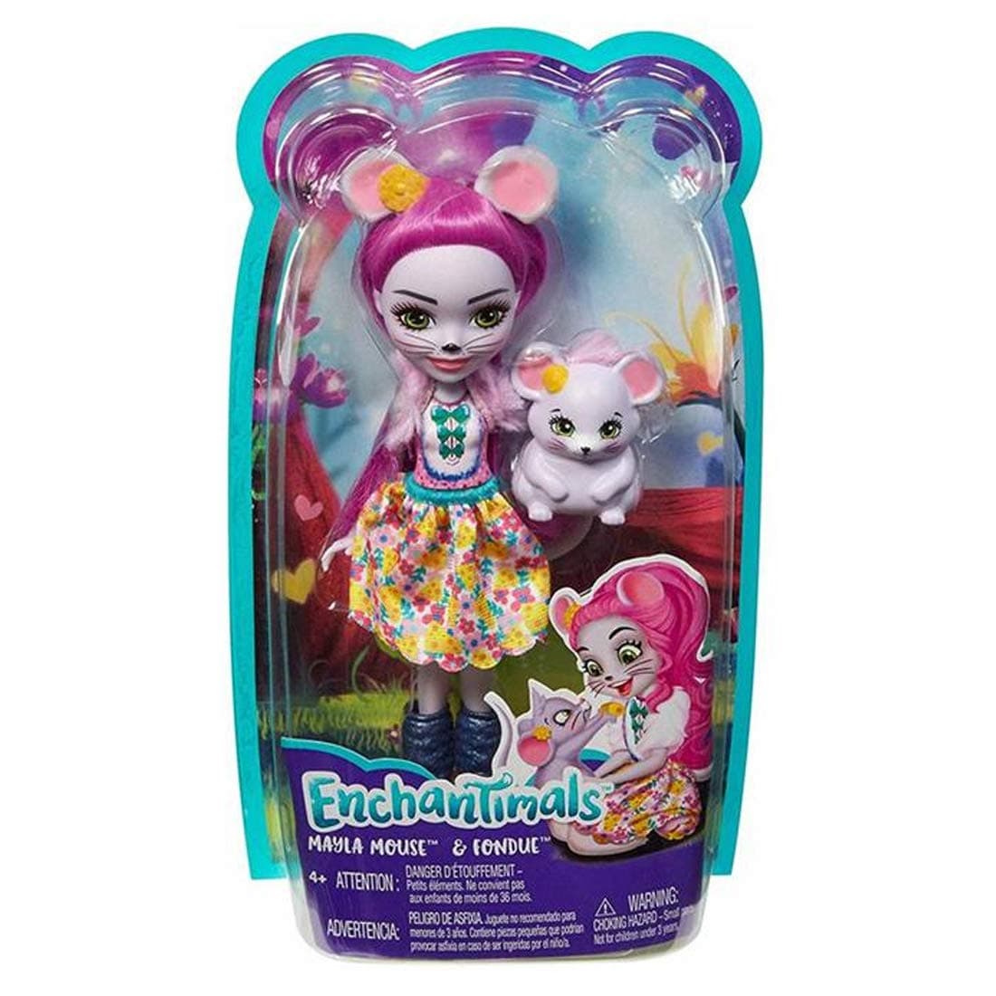 Enchantimals Muñeca Redward Rooster con Mascota Cluck (Mattel GJX39) — view 19