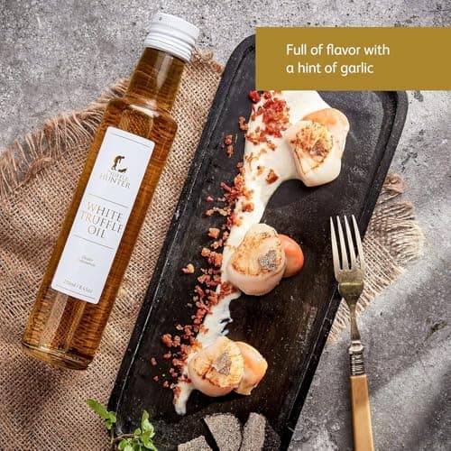 TruffleHunter - White Truffle Oil - Extra Virgin Olive Oil for Cooking & Seasoning - 250 ml