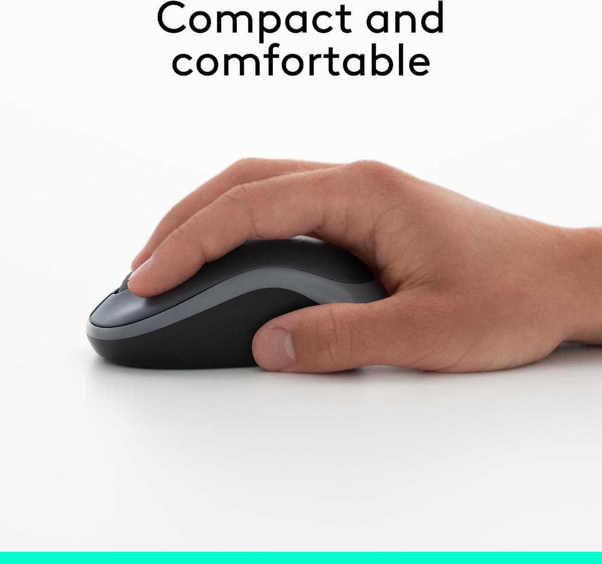 Logitech M185 Wireless Mouse, 2.4GHz with USB Mini Receiver, 12-Month Battery Life, 1000 DPI Optical Tracking, Ambidextrous,  — view 5