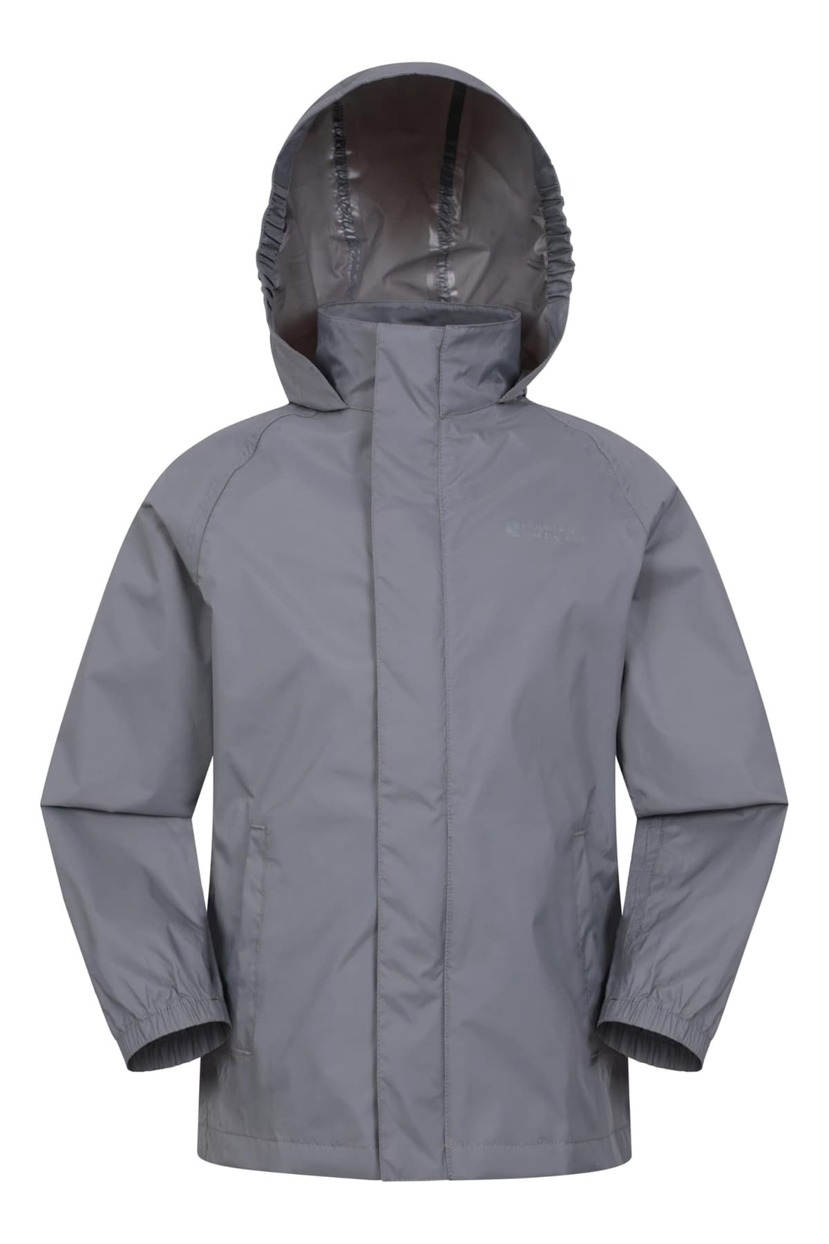 Mountain Warehouse Pakka Kids Waterproof Jacket - Wind Resistant, Lightweight,Breathable Rain Coat for Girls & Boys, Packaway Bag - For Rain, Spring Summer — view 25