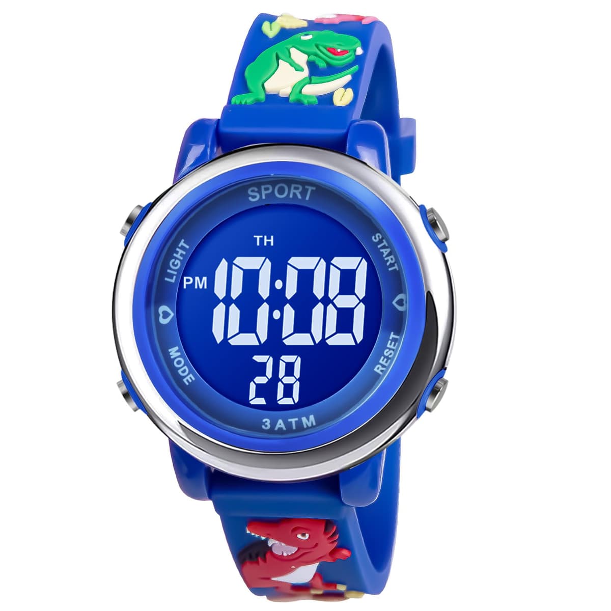 Vicloon Reloj Digital para Niños Niña, Luz Intermitente LED de 7 Colores Reloj de Pulsera Niña Multifunción, Reloj Unicornio Niña, Relojes Niñas Niños Digital para Niños de 3 a 12 años — view 9