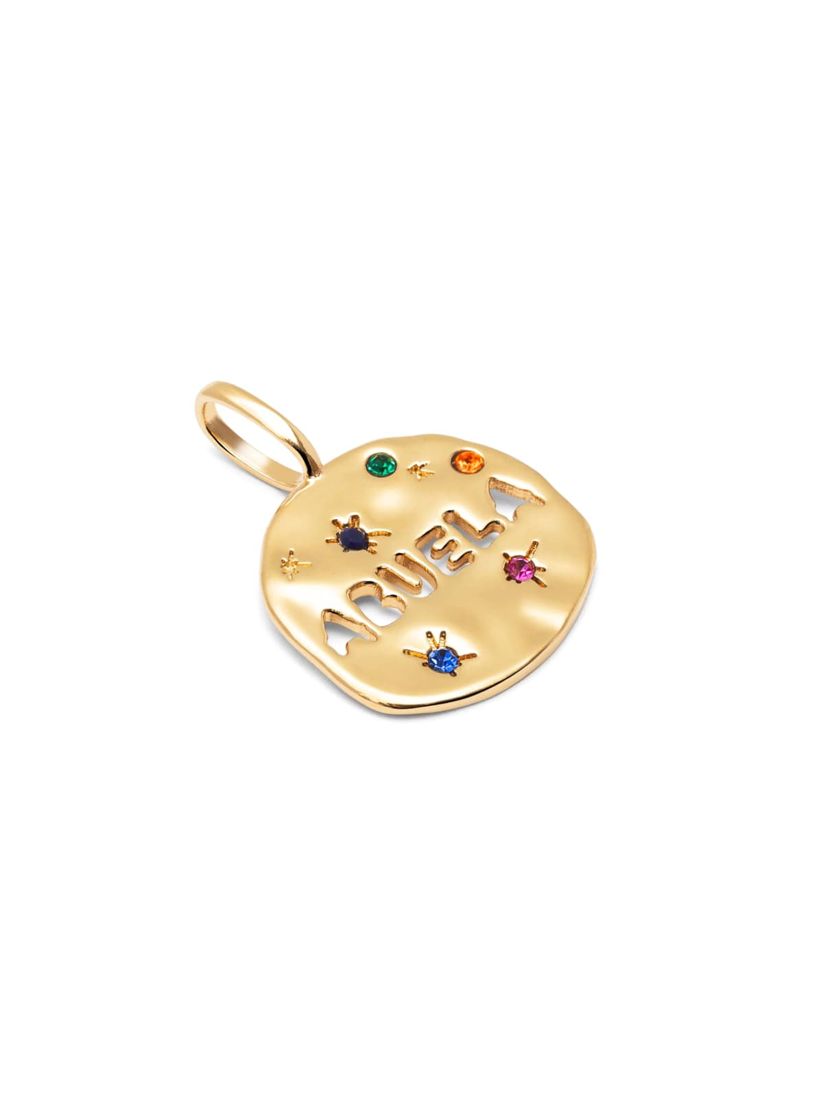 SINGULARU - Charm Abuela. Latón con Baño en Oro o Rodio y Circonita. Joyas Para Mujer. — view 3