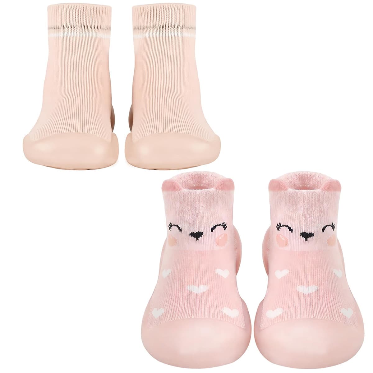 flintronic Zapatos Bebe Primeros Pasos, Zapatos Primeros Pasos con Suela de Goma, Zapatillas de Suela Blanda Antideslizantes y Transpirable para Bebés Niñas y Niños — view 14