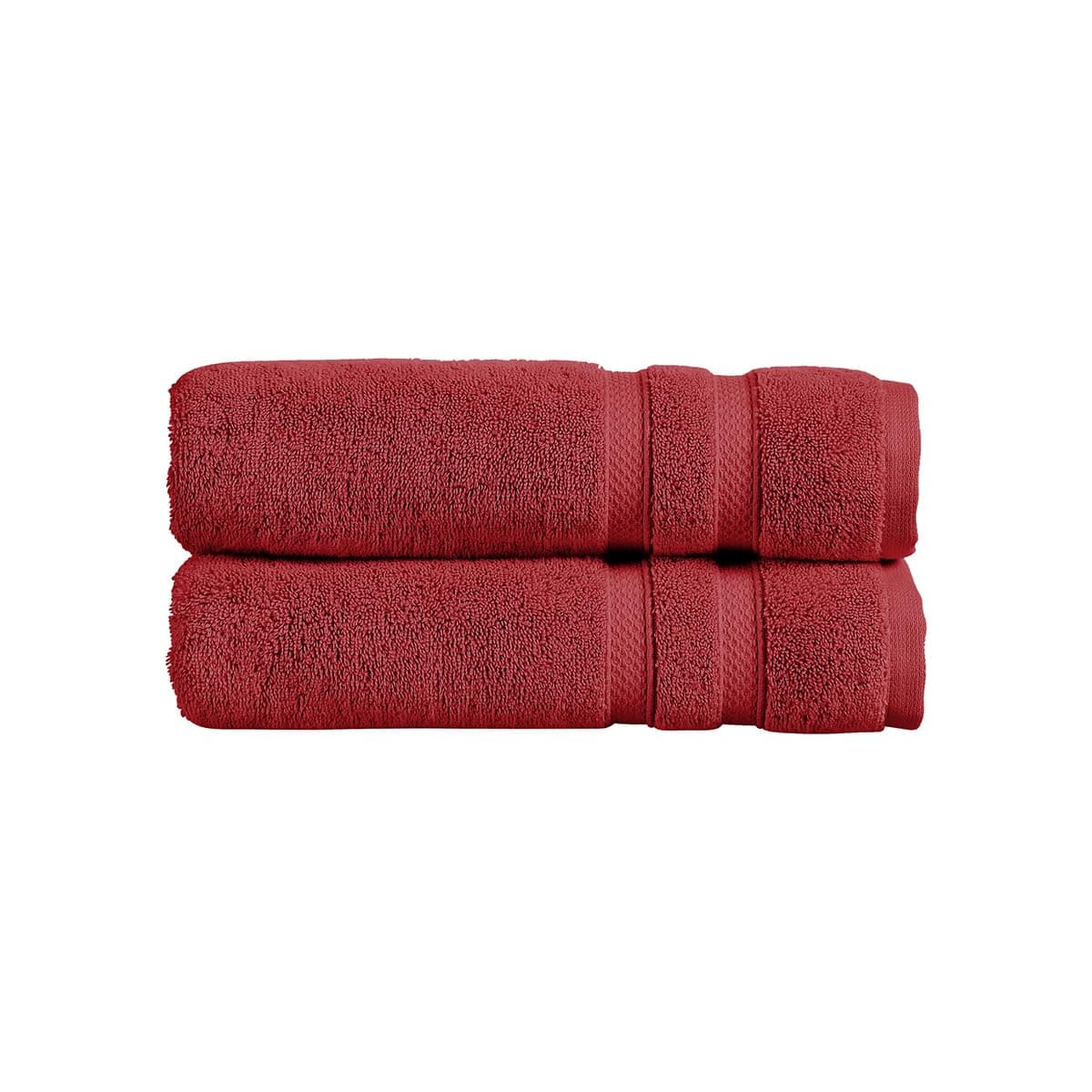 Christy Chroma Bath Towels | Set of 2 | Highly Absorbent Heavyweight 675GSM | Bold and Bright | Soft Velvety Smooth Bathroom Shower Towels | 100% Cotton | Sustainably Made | Ash Grey — view 37