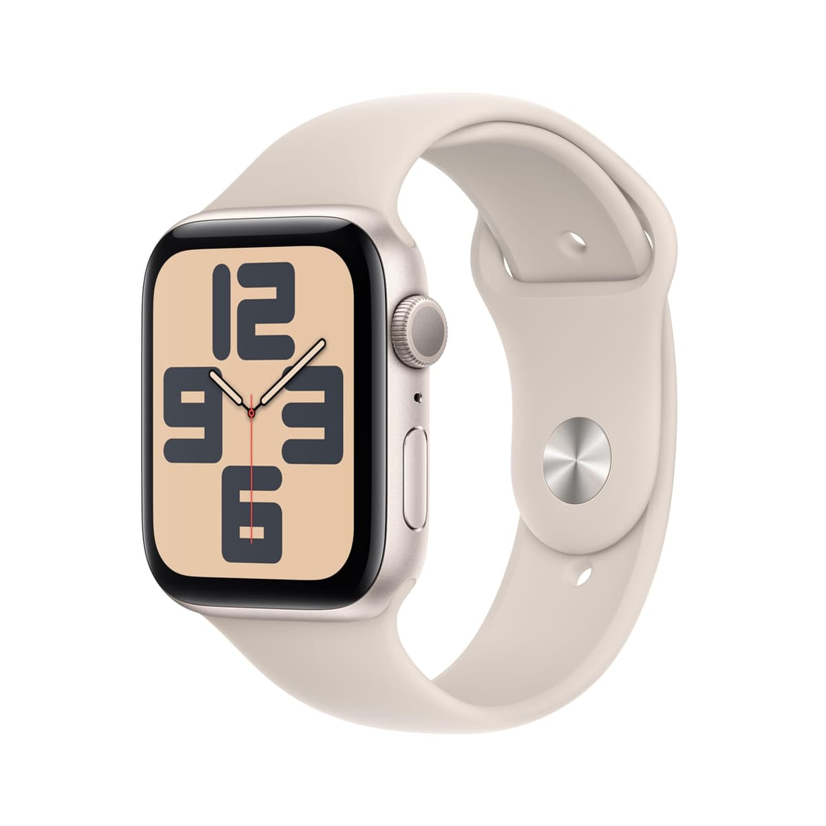 Apple Watch SE de 2.ª generación GPS Smartwatch con Caja de Aluminio en Blanco Estrella de 40 mm y Correa Deportiva Blanco Estrella - Talla S/M. Monitores de entreno y sueño y Resistencia al Agua — view 4
