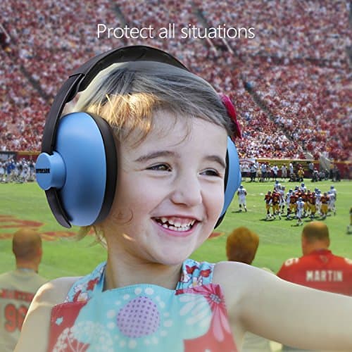BBTKCARE Baby Ear Protection Noise Cancelling HeadPhones for Babies for 3 Months to 3 Years (Blue) — view 4
