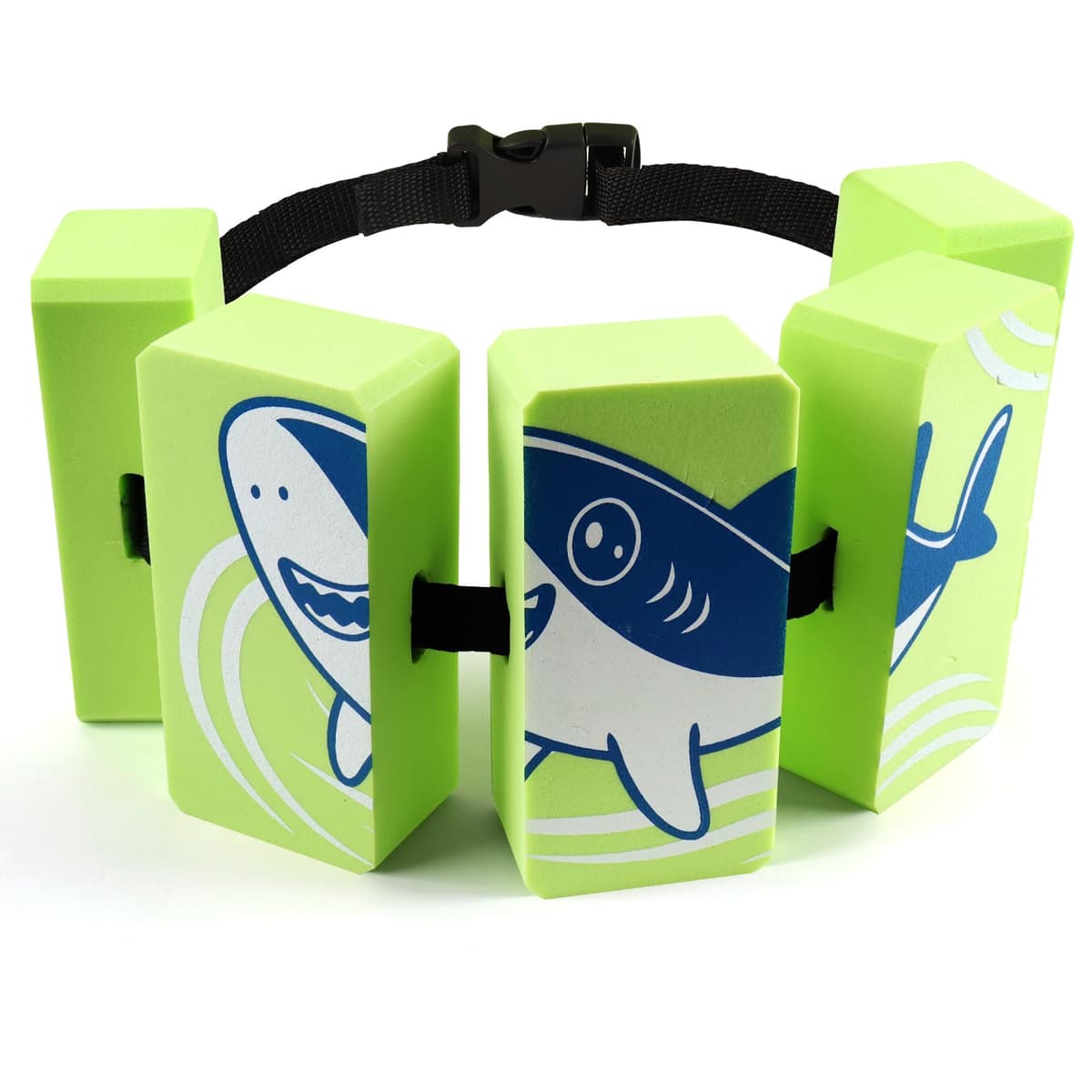 CinturóN de Natación Niños 3-6 Años, Cinturón de Natación Ajustable Ayuda A la Natación Infantil con 5 Cojines de Natación Eva, Cinturón Flotador de NatacióN para Niños de hasta 30 Kg