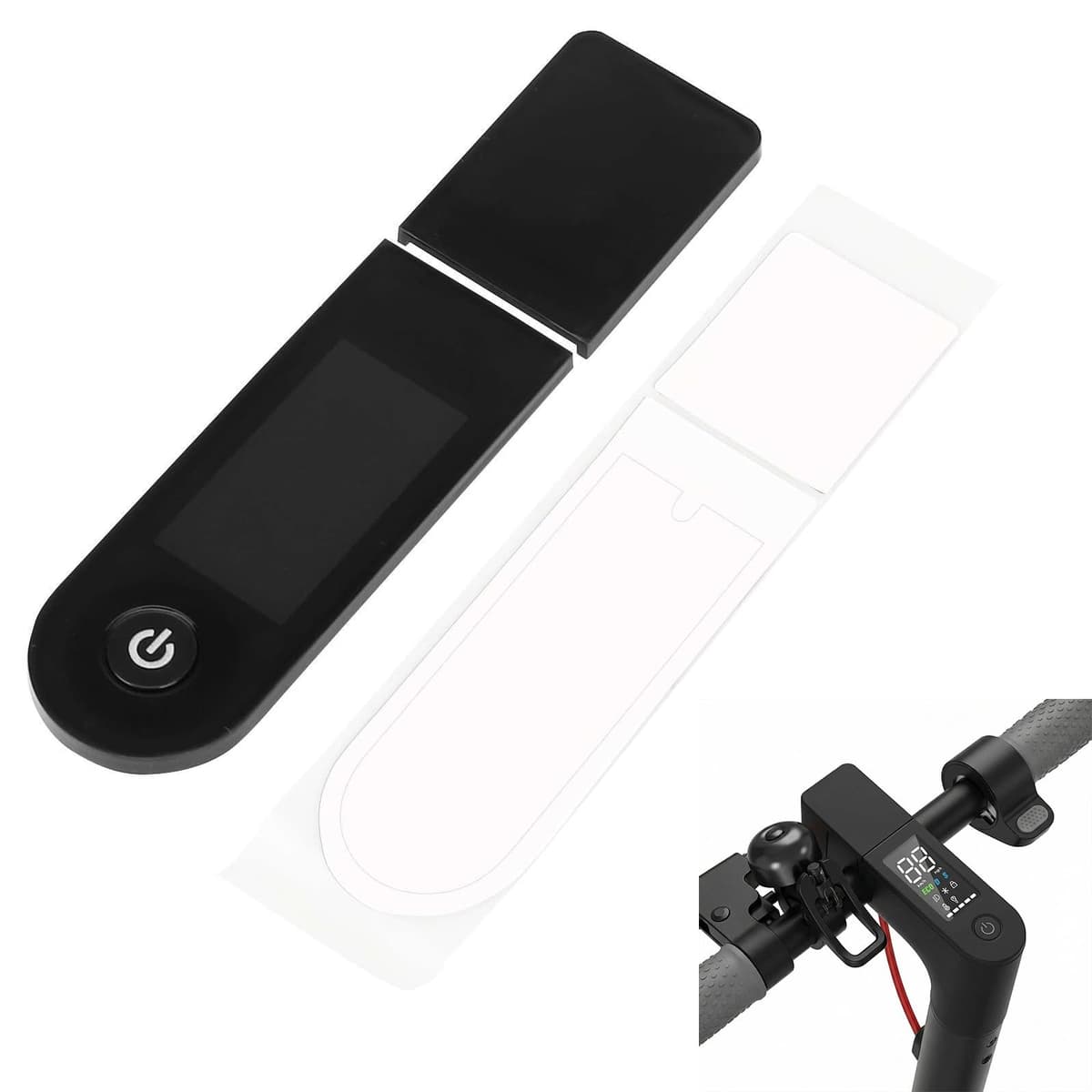 Scooter Dashboard Cover Repuesto de Tapa de Pantalla para Xiaomi 1S, M365, Essential - Protección Duradera, Fácil Instalación, Compatible
