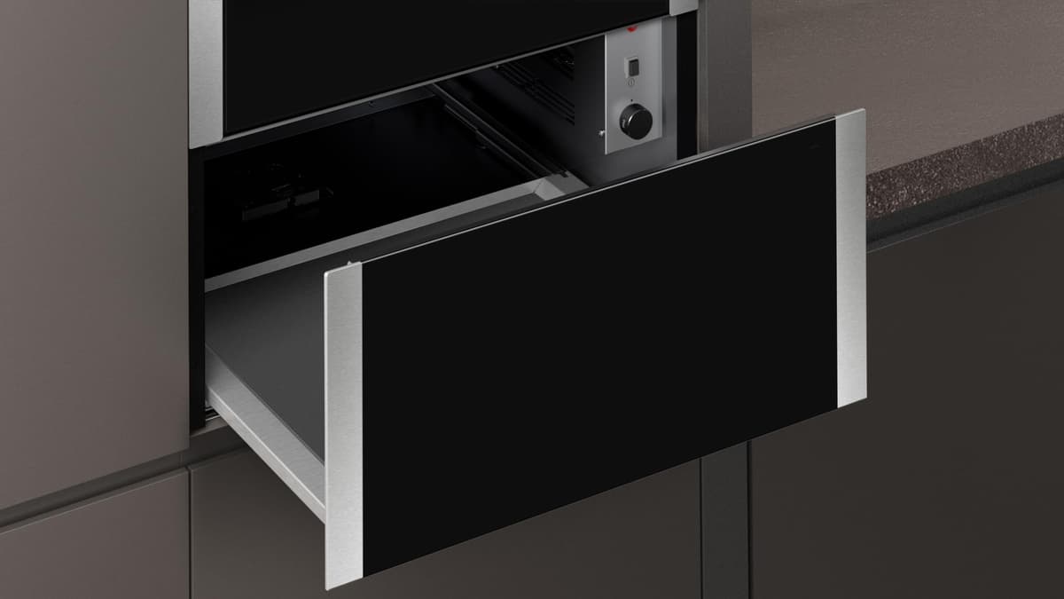 Neff N1AHA02N0B N 50, Built-in warming drawer 60 x 29 cm Stainless steel — view 2