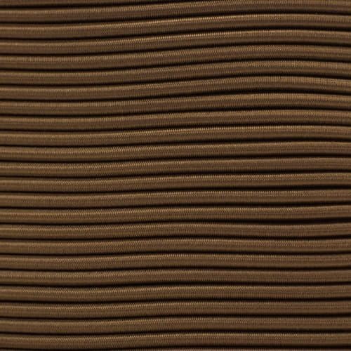 Paracord Planet Bungee Nylon Shock Cord 2.5mm 1/32", 1/16", 3/16", 5/16", 1/8”, 3/8", 5/8", 1/4", 1/2 inch Crafting Stretch String 10 25 50 & 100 Foot Lengths Made in USA