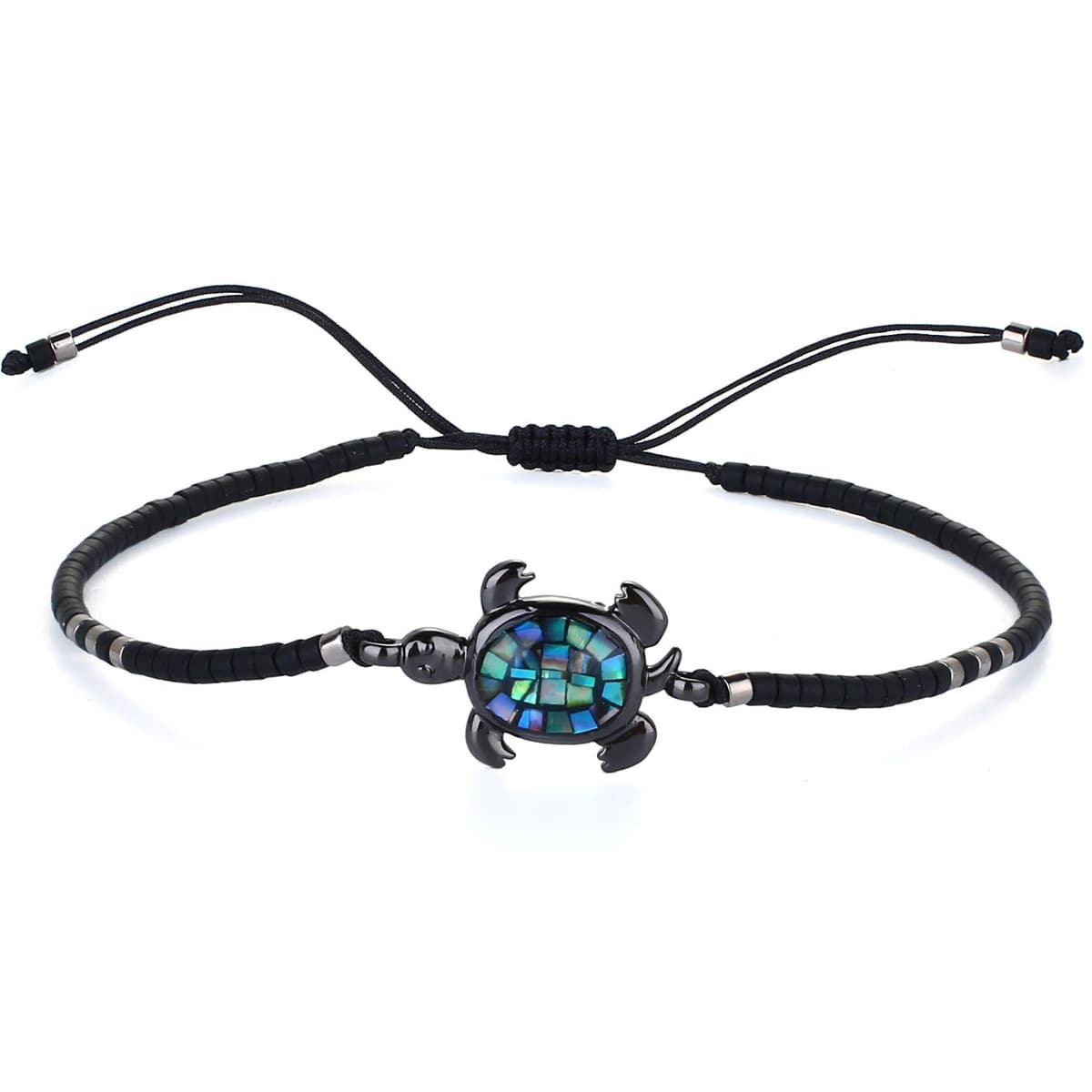 KELITCH Pulseras Amistad con Cuentas Concha Cristal Color Bohemio Pulsera Hecha A Mano Brazaletes Joyería para Mujer — view 28
