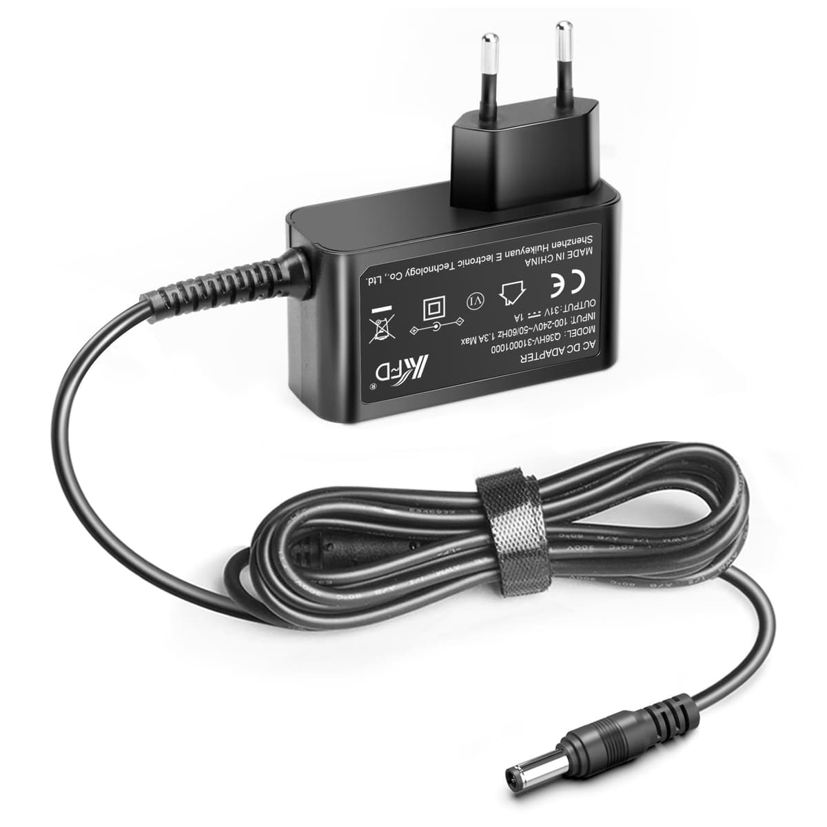 KFD 31V 1A Adaptador Cargador Aspiradora para Xiaomi Vacuum Cleaner G20 D205 BHR8831EU, G20 MAX D206 BHR8828EU GC32-310100-2A Escoba sin Cable Fuente de Alimentación Alimentador (Not for Lite)