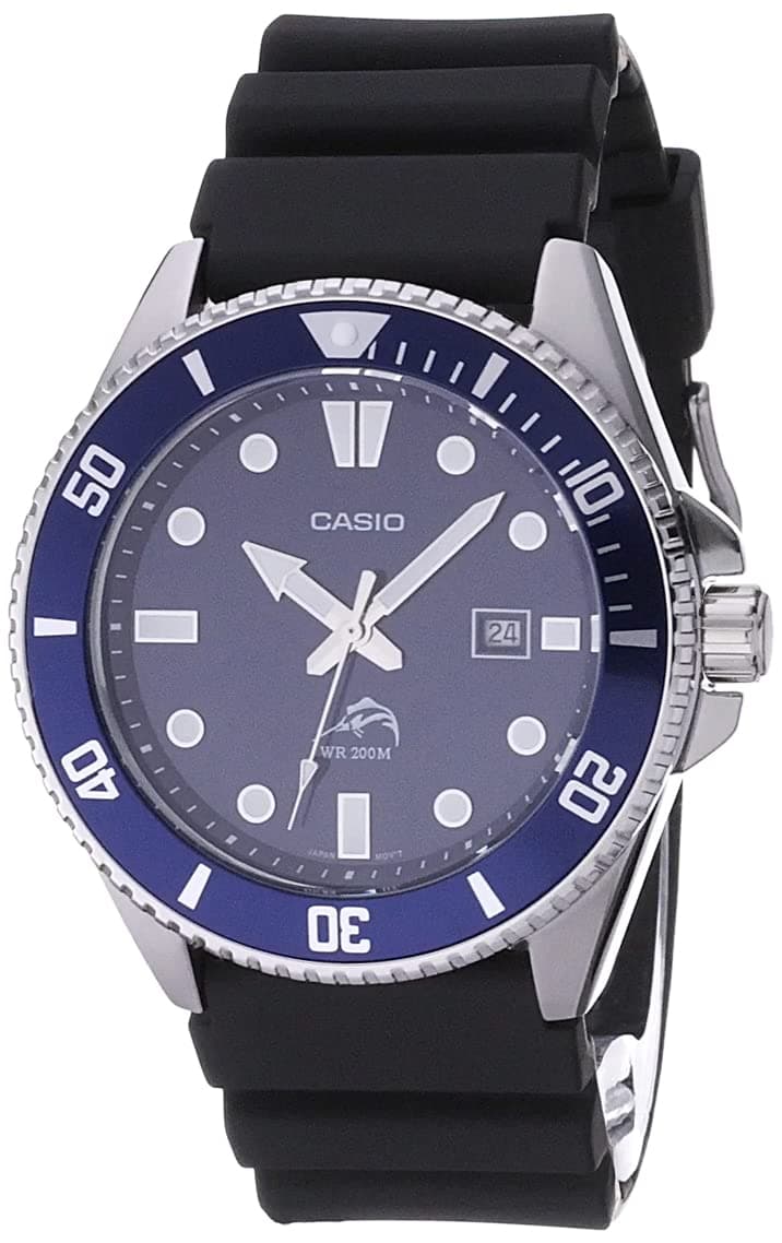 Casio Men's MDV106-1AV 200M Black Dive Watch (MDV106-1A) — view 4